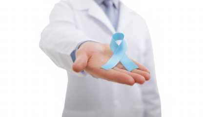 Pro helps raise prostate cancer awareness, created with AI, PNG