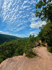 Breathtaking vista.  A challenging walk hike from North South Lake Escarpment trail to Inspiration...