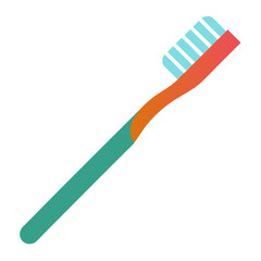 Toothbrush Vector Illustration Isolated Clean Dental Design for Creative Use