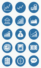 Business icons collection