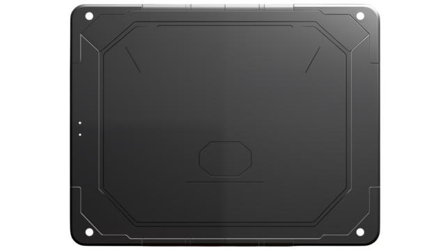 Futuristic device with a sleek design and advanced technology elements for modern look