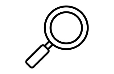 虫眼鏡のベクターイラスト 虫メガネ 検索 調査 探索 
