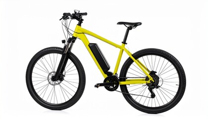 Fototapeta premium bicycle on a white background