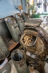 old time peanut roasting