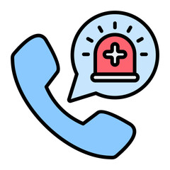 Emergency Call Icon.