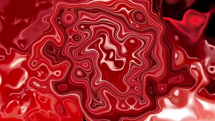 Abstract red swirls resembling liquid marble. Perfect for backgrounds, textures, packaging design, posters, and vibrant digital artwork projects.