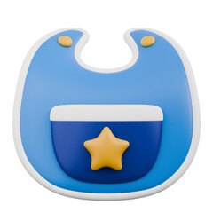 Naklejka premium Cute 3D Baby Elements and Toys Icon Newborn Essentials and Kids Play Object Gear Illustration Toddler Nursery Ornament Decoration Book