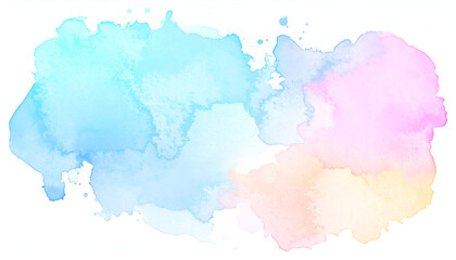 Obraz premium Pastel Watercolor Wash Texture.