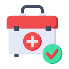 Preparedness Kit Icon.