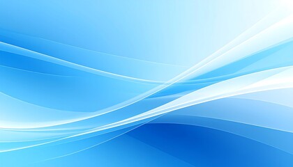 Light blue abstract background with flowing, overlapping lines