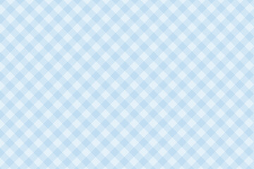 Blue plaid, twill weave repeat pattern