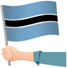 Republic of Botswana Flag Design
