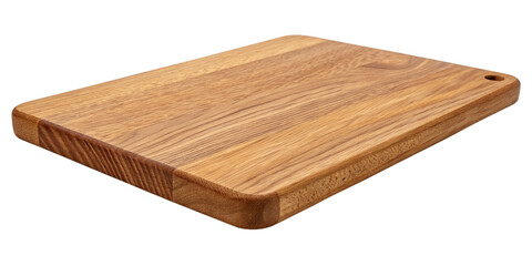 Wooden Cutting Board Side View Isolated on Transparent Background with Clipping Path
Side View of Wooden Chopping Board for Food or Product Display – Transparent Background