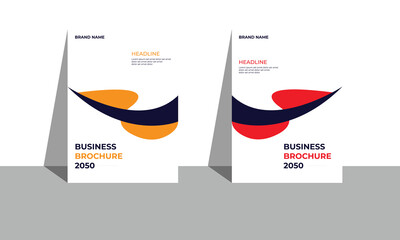 Fototapeta premium ANNUAL REPORT COVER AND BROCHURE