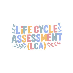LCA Life Cycle Assessment Sticker