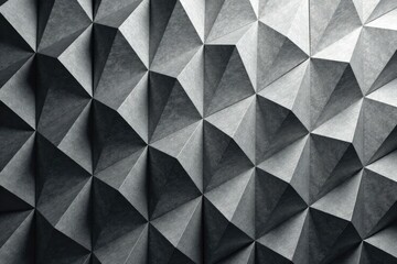 Subtle grayscale repeating triangles forming a seamless pattern, geometric background, seamless, contemporary