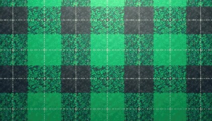 Subtle green and grey plaid, soft focus, seamless repeat, check, home decor