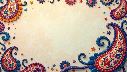 Subtle muted paisley pattern on soft, textured background , subtle, paisley, home decor