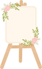 Wedding Stand Illustration