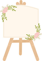 Wedding Stand Illustration