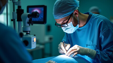 doctor giving injection to patient with nurse assistant