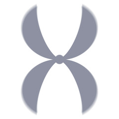 Abstract design  silver dark ribbon pattern