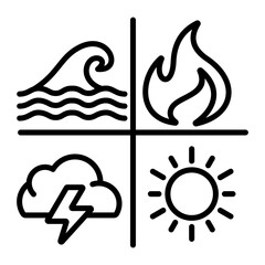 Disaster Icon.