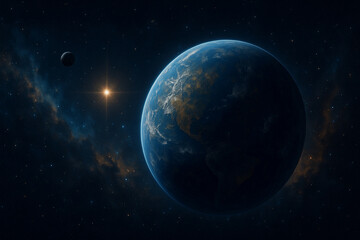 Obraz premium planet in space