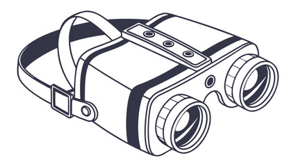 Vector Illustration of a VR Headset.