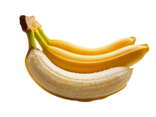 bananas isolated on white background