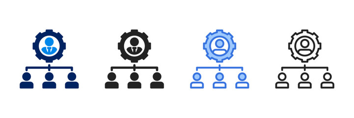 Structure  Icon Set Different Style Collection 