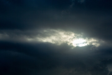 Obraz premium 夏の奄美大島の空と海。