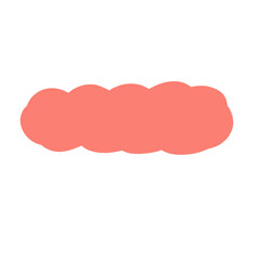 Cloud speech bubble