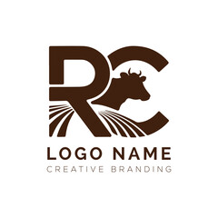 letter Rc logo