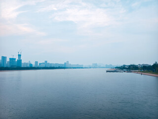 Naklejka premium Rizhao City Scenery, Shandong, China