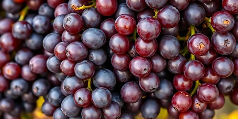 Close-up of hourglass grapes, ready for winemaking, still life, glass