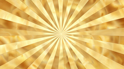 Golden burst background with radial lines emanating from a central point