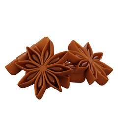 Star Anise Spice 3D Illustration