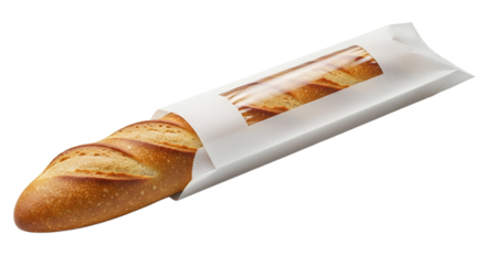 Freshly Baked Bread in Paper Bag Bakery Product Photography