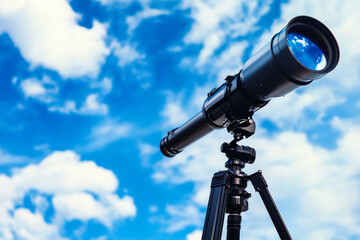 Telescope on Tripod

