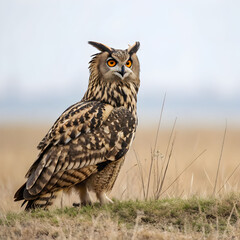 Eurasian eagle owl bubo bubo a species of eagle owl