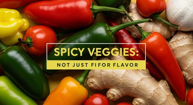 Colorful spicy vegetables - Powered by Adobe