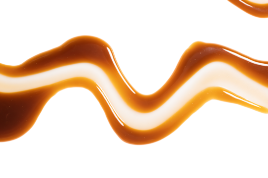 a liquid wave is shown on a white background
