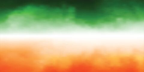 Fototapeta premium independence day india flag design. Abstract tTiranga Background with Ashoka Chakra. EPS vector illustration