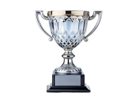 crystal trophy award png image on transparent background - Powered by Adobe