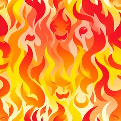 Emotions seamless pattern abstract flow with expressive color gradients and symbolic shapes