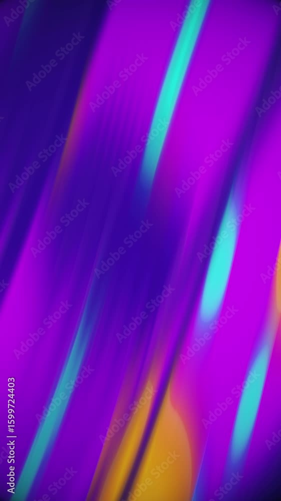 Wall mural abstract colorful blurred streak background loop