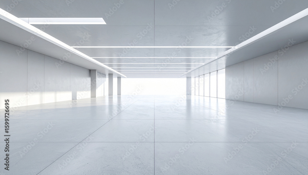 Poster modern architectural elegance: clean lines and minimalist design create a sense of spaciousness and 