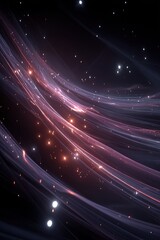 Obraz premium Abstract Glowing Lines In Dark Background