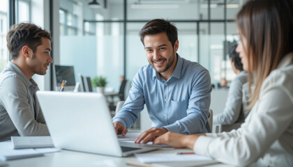 Professional Business Meeting and Collaboration